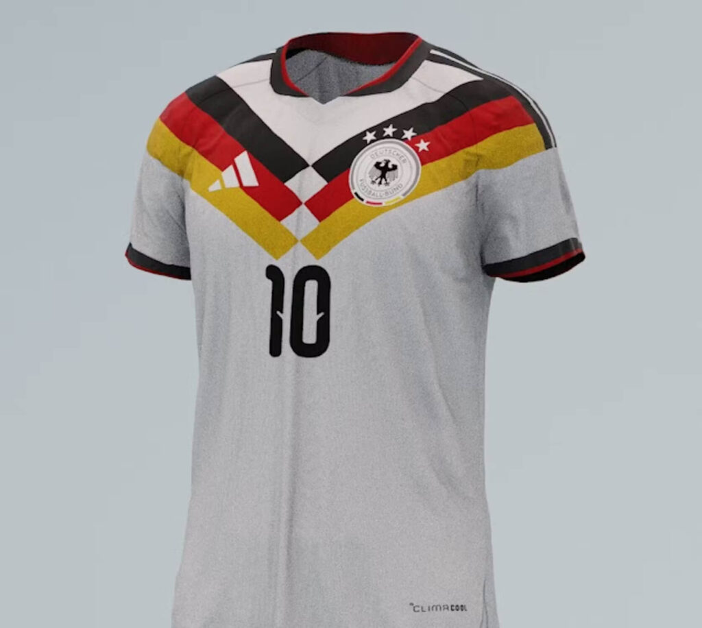 Camisa vazada da Alemanha Copa 2026 frente